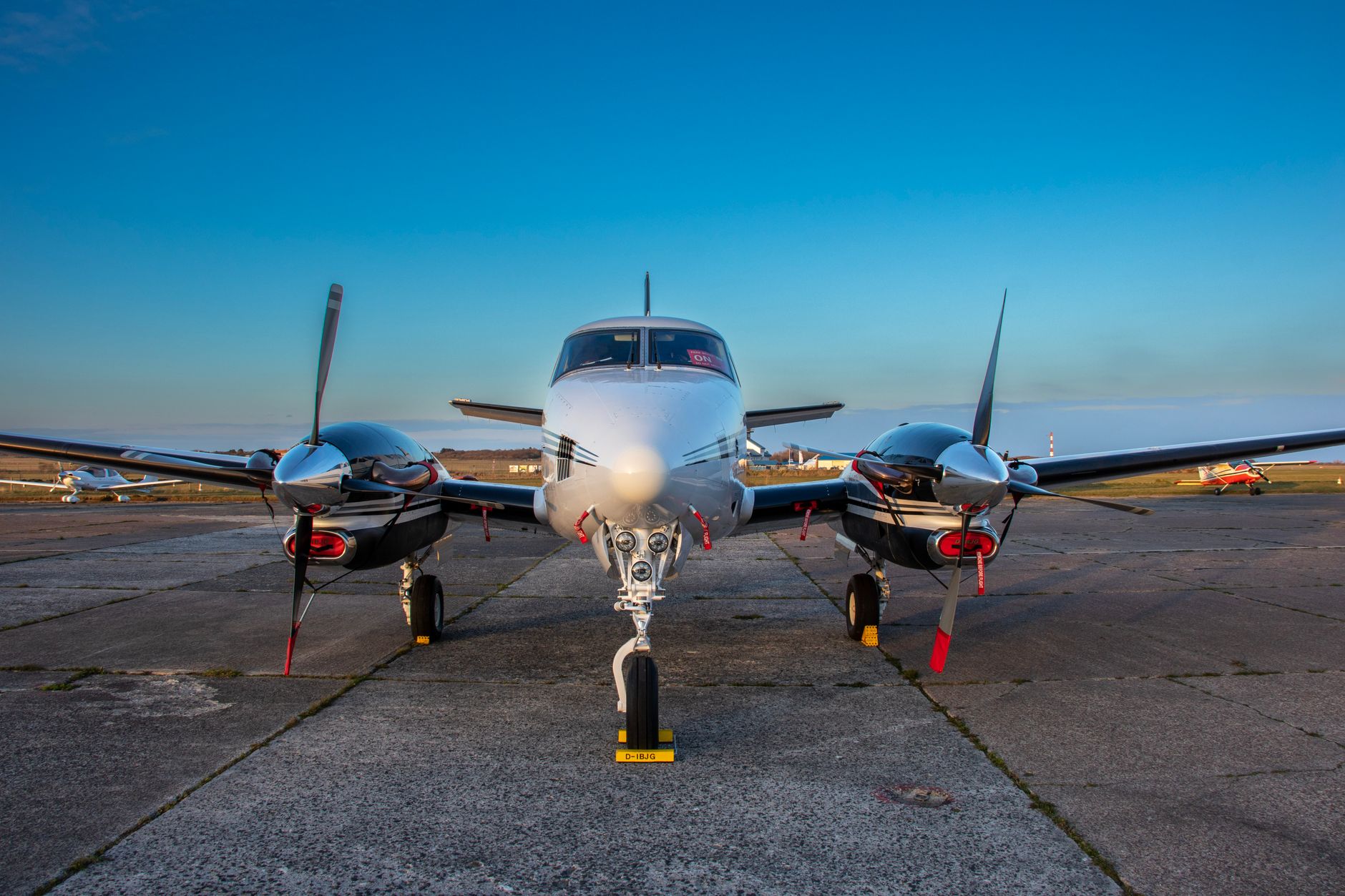 Αεροσκάφος PZL καρφώθηκε με τη μύτη στον διάδρομο του αεροδρομίου Μυτιλήνης