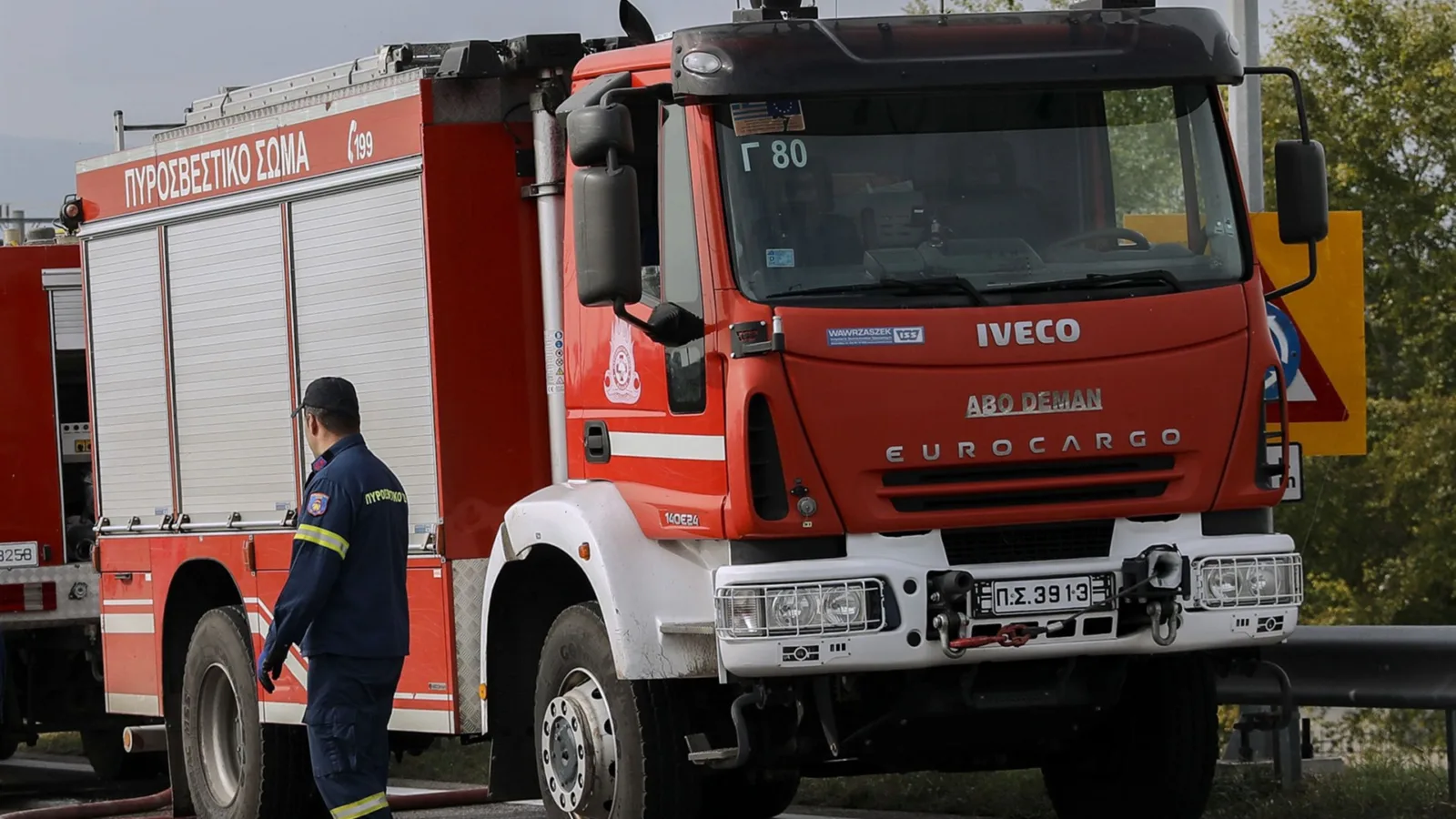 Μεγάλη φωτιά στο Σπαθάρι Ευβοίας: Μάχη με τους ανέμους