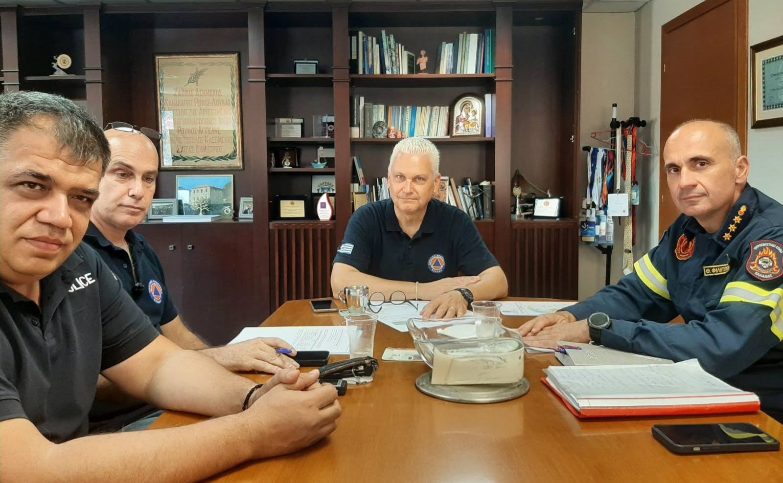 Αχαΐα: Συνεδρίαση Πολιτικής Προστασίας για υψηλό κίνδυνο πυρκαγιάς