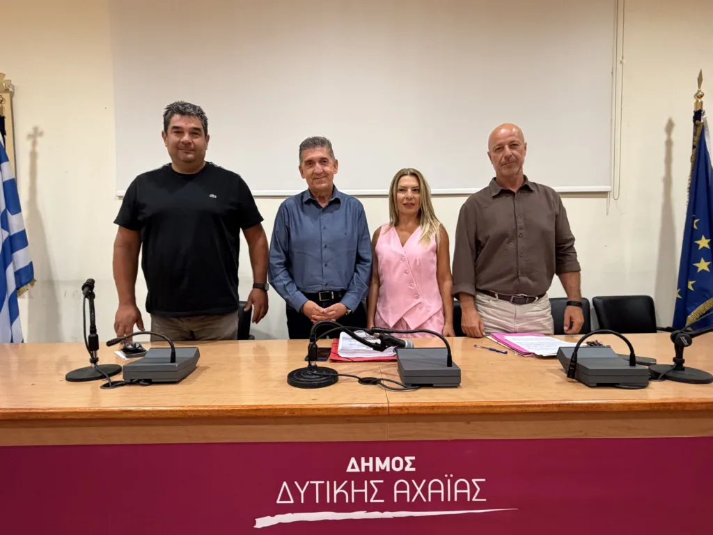 Δυτική Αχαΐα: Επανεκλογή Παναγιωτοπούλου στο Δ.Σ.