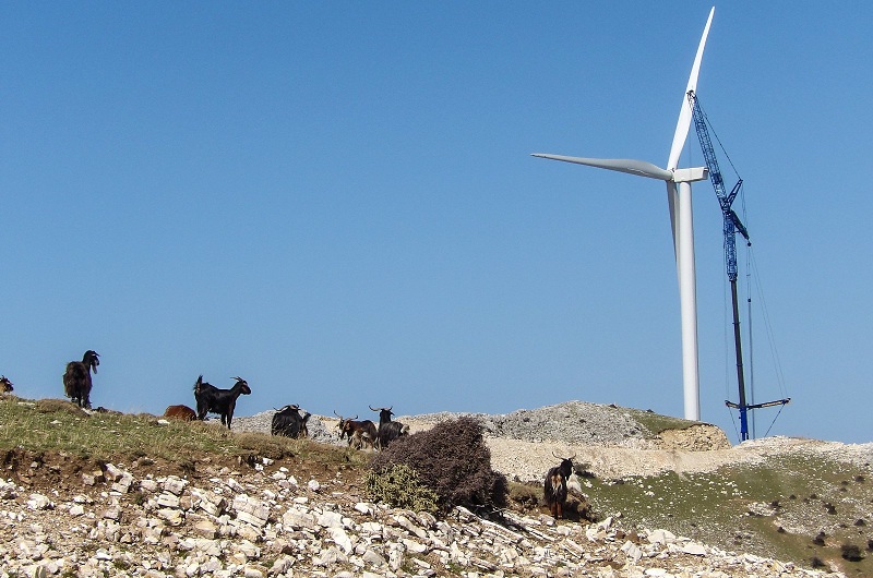Αντιδράσεις στην Αχαΐα για τον αιολικό σταθμό στο Παναχαϊκό