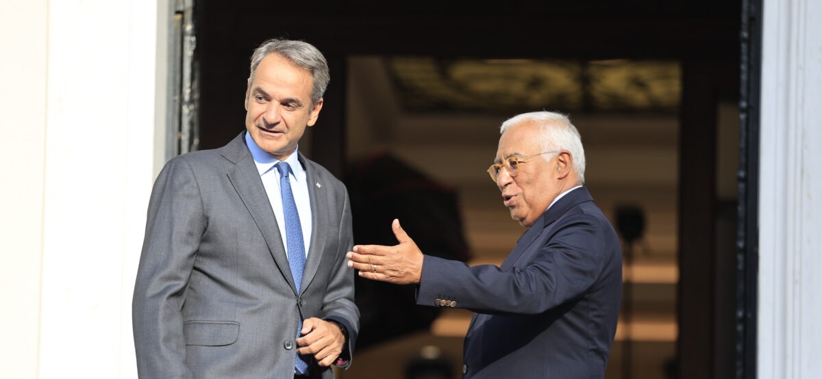 Συνάντηση Μητσοτάκη – Κόστα στο Μαξίμου — η ατζέντα για την ευρωπαϊκή άμυνα