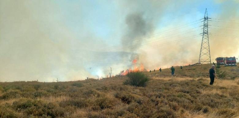Ηλεία: Οριοθετήθηκε η πυρκαγιά στη Σκιλλουντία