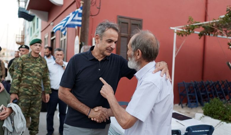 Στο Καστελλόριζο ο Κυριάκος Μητσοτάκης για τις εκδηλώσεις απελευθέρωσης του νησιού