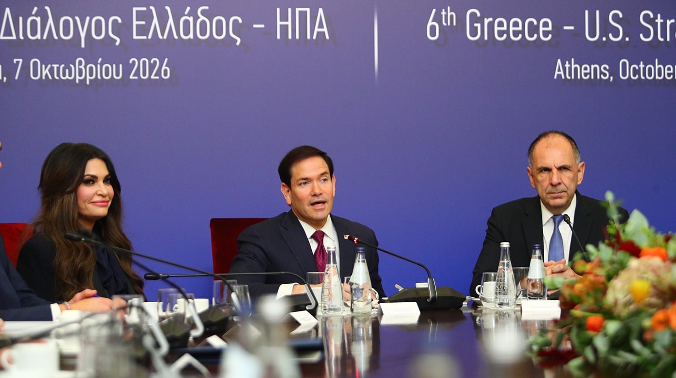 Ελλάδα και ΗΠΑ ενισχύουν τους δεσμούς τους — η συνάντηση Γεραπετρίτη και Ρούμπιο