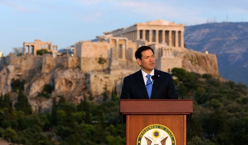 Μάρκο Ρούμπιο: Αδιανόητη μια σύγκρουση Ελλάδας – Τουρκίας — ο ρόλος των ΗΠΑ